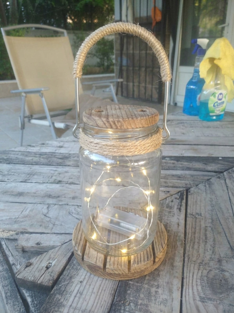 LED lantern after Crafty AI